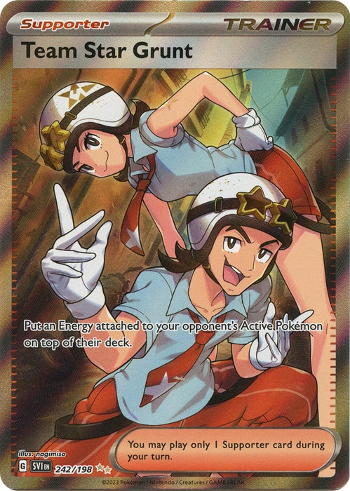 Image for Team Star Grunt (242/198) (SVI) - Pokemon
