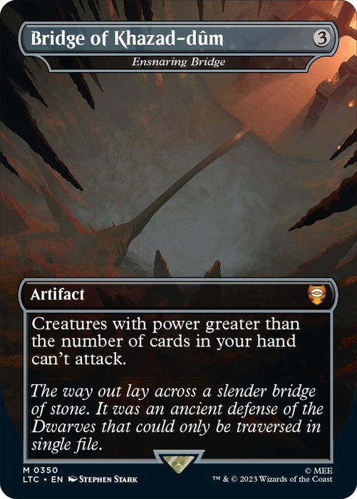 Image for Bridge of Khazad-dum - Ensnaring Bridge (350) (LTC) - Magic: The Gathering