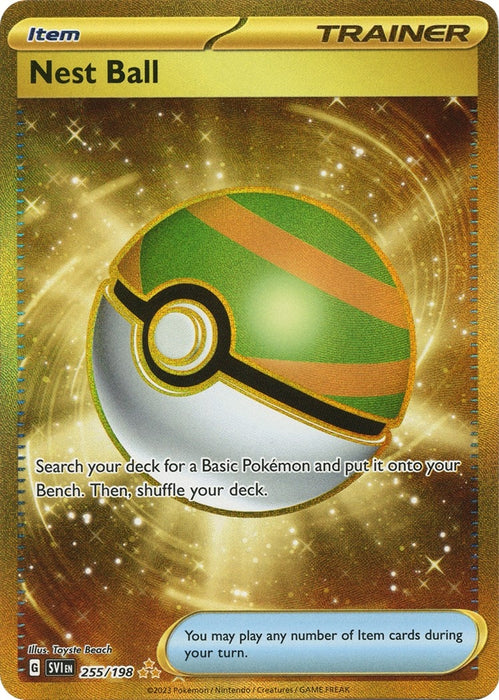 Image for Nest Ball (255/198) (SVI) - Pokemon