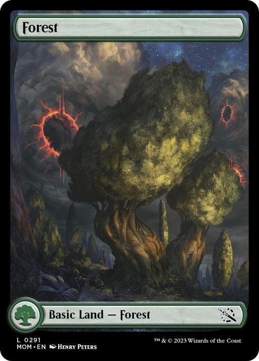 Image for Forest (0291) (291) (MOM) - Magic: The Gathering