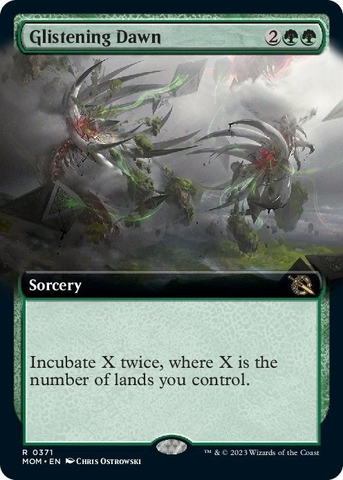 Image for Glistening Dawn (Extended Art) (371) (MOM) - Magic: The Gathering
