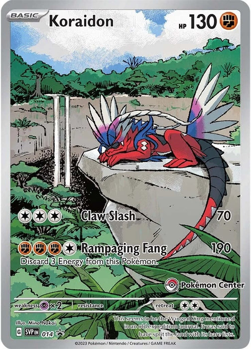 Koraidon - 014 (Pokemon Center Exclusive) (014) (SVP)