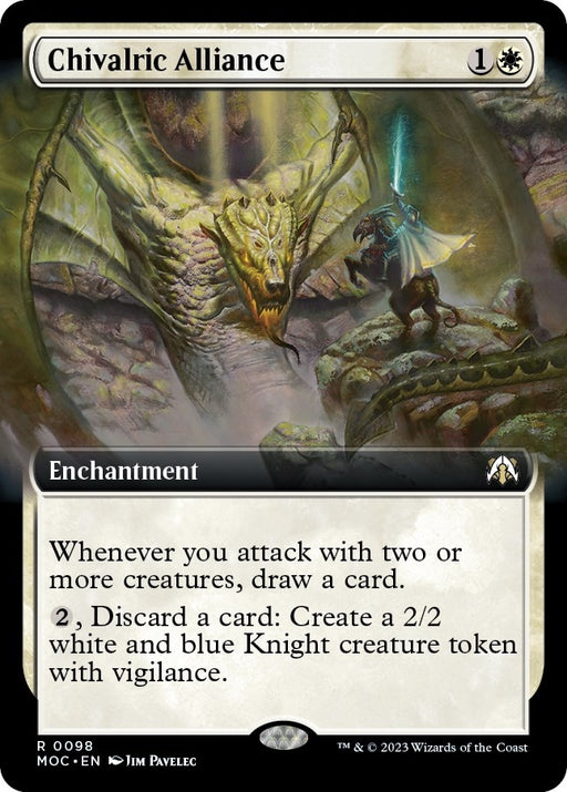 Image for Chivalric Alliance (Extended Art) (98) (MOC) - Magic: The Gathering
