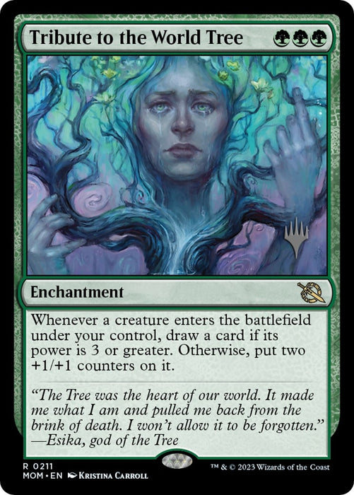 Image for Tribute to the World Tree (211) (PPMOM) - Magic: The Gathering
