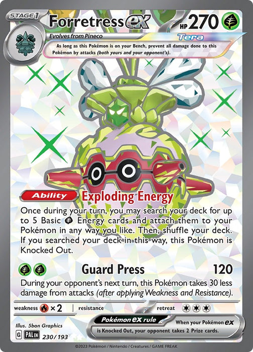 Forretress ex (230/193) (PAL)