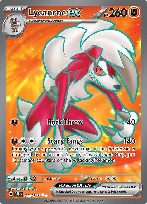 Lycanroc ex (241/193) (PAL)