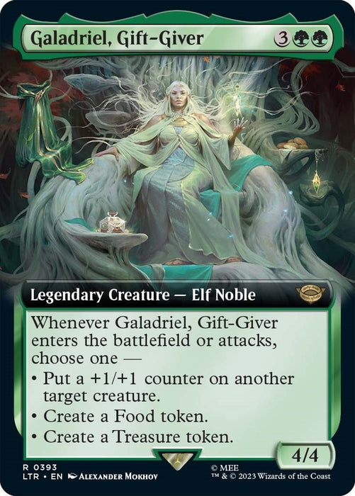 Galadriel, Gift-Giver (Extended Art) (393) (LTR)