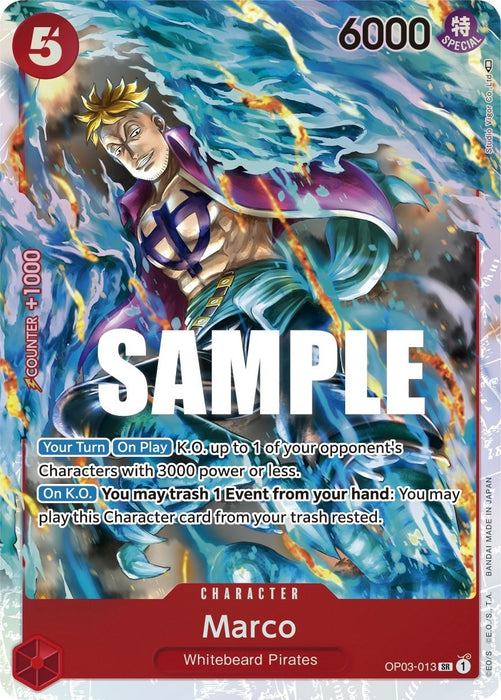 Image for Marco (OP03-013) (OP03) - One Piece Card Game