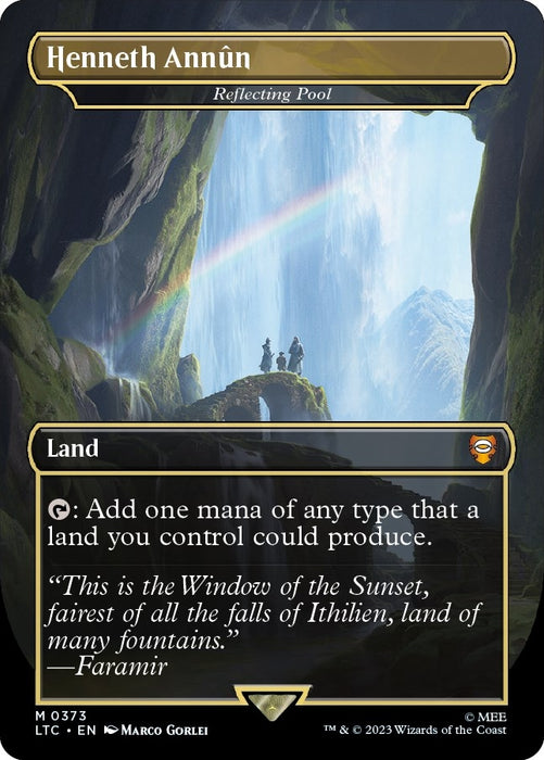 Image for Henneth Annun - Reflecting Pool (373) (LTC) - Magic: The Gathering