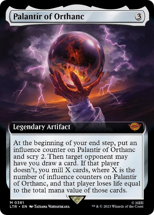 Palantir of Orthanc (Extended Art) (381) (LTR)