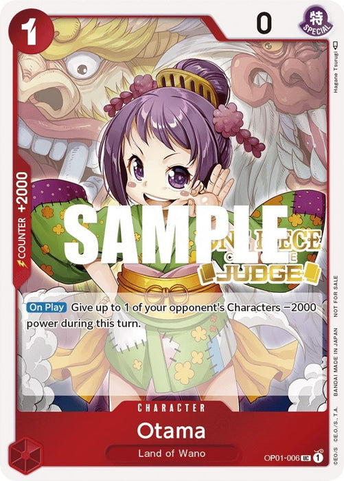 Otama (Judge) (OP01-006) (OP-PR)