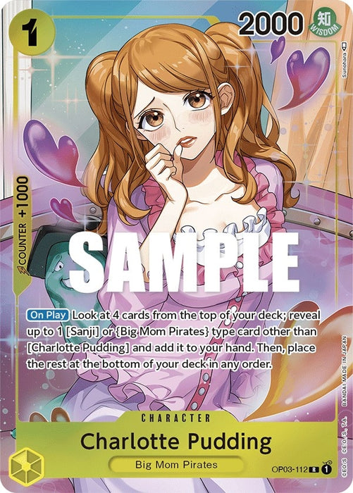 Charlotte Pudding (Alternate Art) (OP03-112) (OP03)