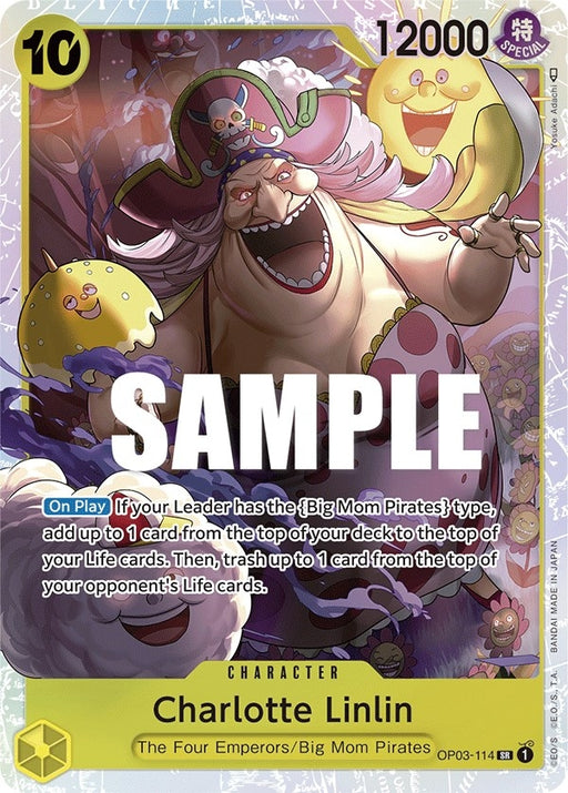 Image for Charlotte Linlin (114) (OP03-114) (OP03) - One Piece Card Game