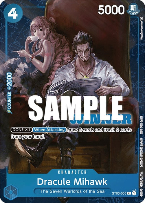 Dracule Mihawk (Winner Pack Vol. 4) (ST03-005) (OP-PR)
