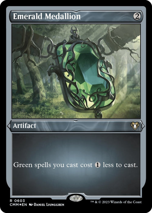 Emerald Medallion (Foil Etched) (603) (CMM)
