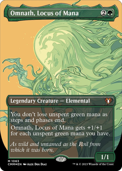 Omnath, Locus of Mana (Textured Foil) (1063) (CMM)