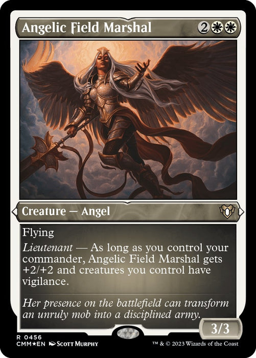 Angelic Field Marshal (Foil Etched) (456) (CMM)