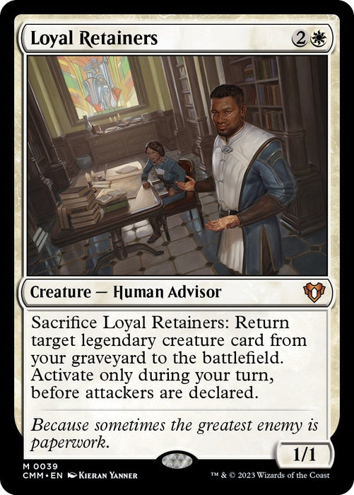 Image for Loyal Retainers (39) (CMM) - Magic: The Gathering