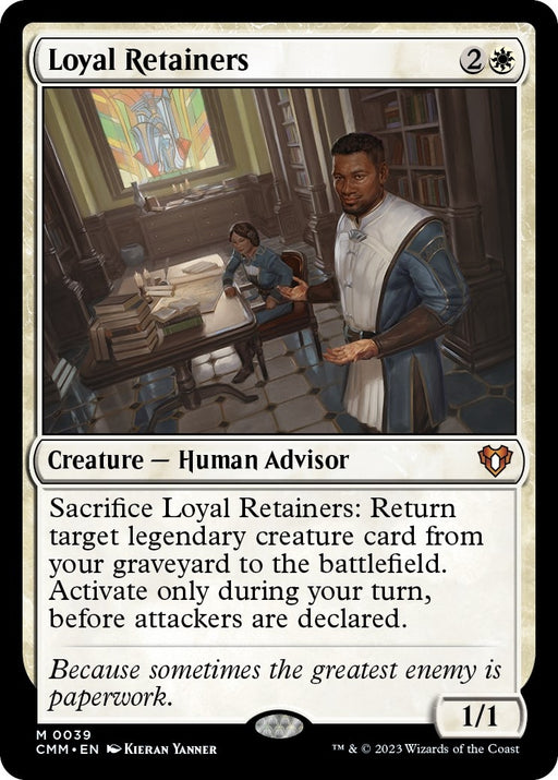Image for Loyal Retainers (39) (CMM) - Magic: The Gathering