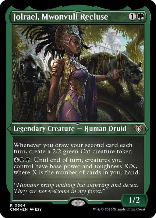 Image for Jolrael, Mwonvuli Recluse (Foil Etched) (564) (CMM) - Magic: The Gathering