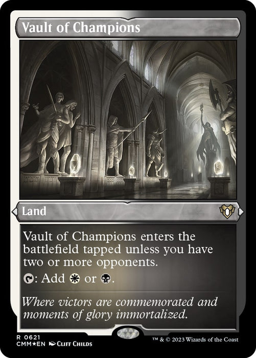 Vault of Champions (Foil Etched) (621) (CMM)