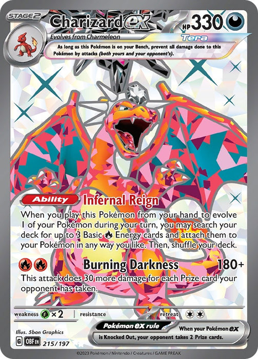 Charizard ex (215/197) (OBF)