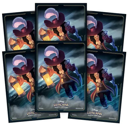 Disney Lorcana: Card Sleeves (Captain Hook / 65-Pack)