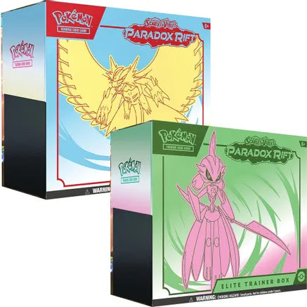 Pokémon TCG: Scarlet & Violet: Paradox Rift - Elite Trainer Box Bundle (1 of Each)