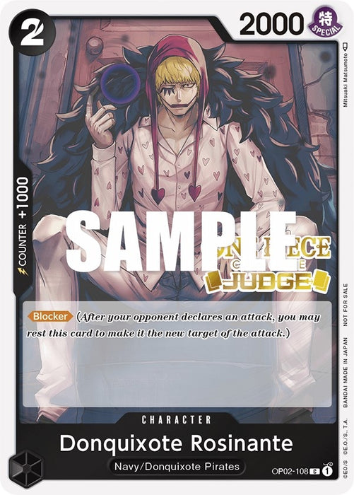 Donquixote Rosinante (Judge Pack Vol. 2) (OP02-108) (OP-PR)