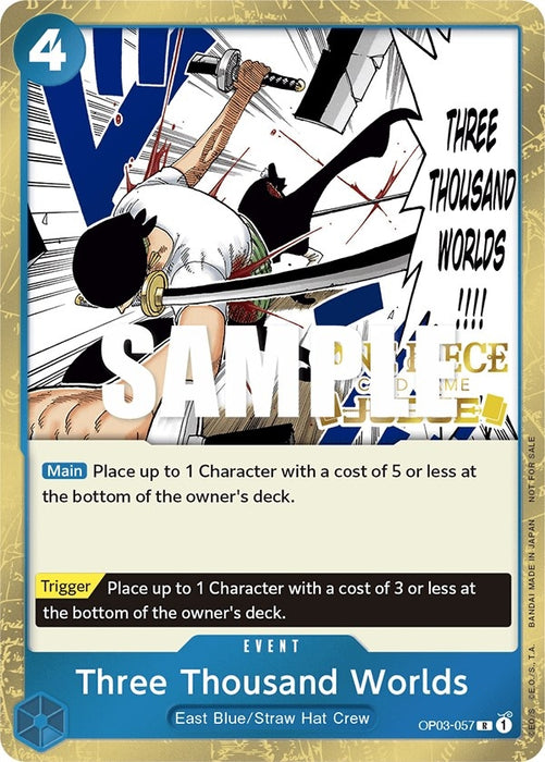 Three Thousand Worlds (Judge Pack Vol. 2) (OP03-057) (OP-PR)