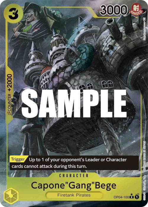 Capone"Gang"Bege (Alternate Art) (OP04-100) (OP04)