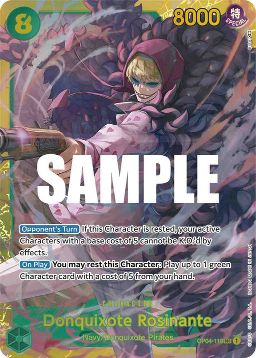 Image for Donquixote Rosinante (OP04-119) (OP04) - One Piece Card Game