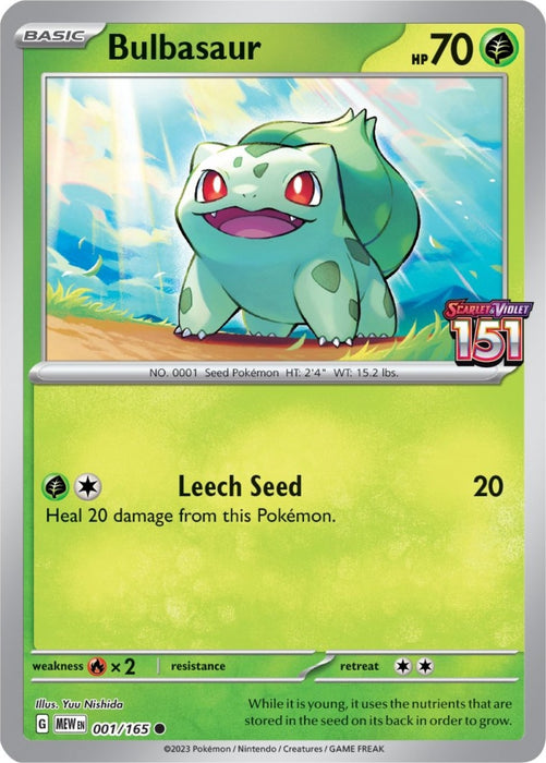 Bulbasaur - 001/165 (Best Buy Exclusive) (001/165) (MCAP)