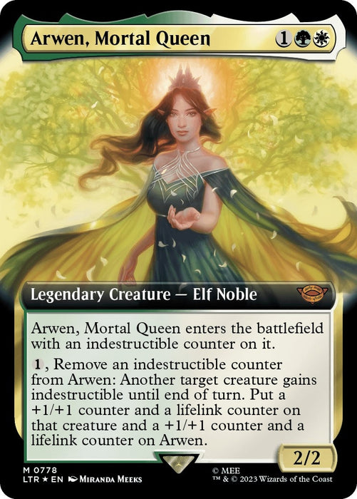 Arwen, Mortal Queen (Extended Art) (Surge Foil) (778) (LTR)
