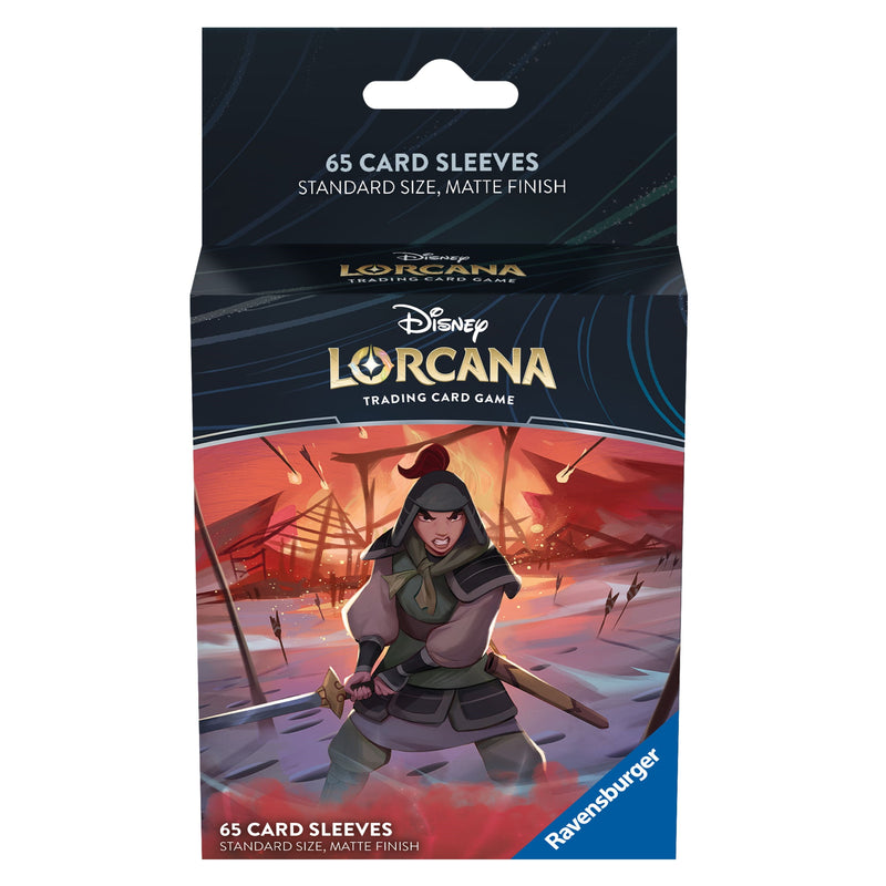 Disney Lorcana: Card Sleeves (Mulan / 65-Pack)