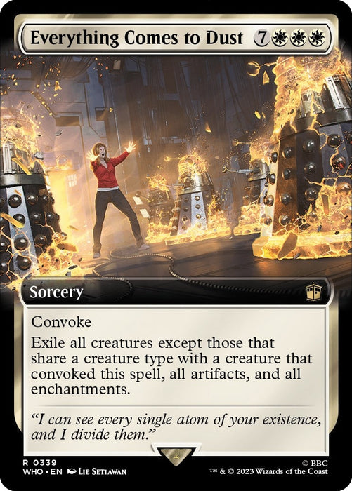Everything Comes to Dust (Extended Art) (339) (WHO)