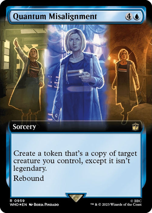Quantum Misalignment (Extended Art) (Surge Foil) (959) (WHO)