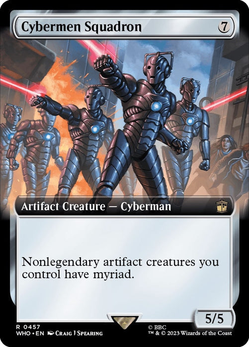 Cybermen Squadron (Extended Art) (457) (WHO)