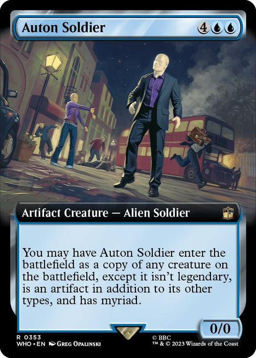 Auton Soldier (Extended Art) (353) (WHO)