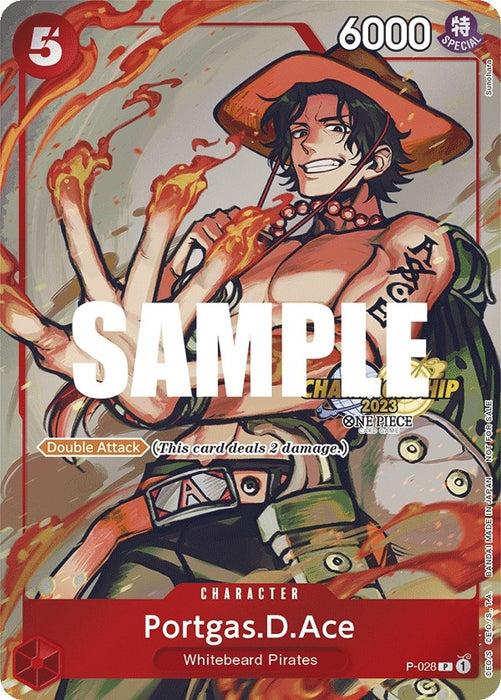 Portgas.D.Ace (CS 2023 Event Pack) (P-028) (OP-PR)