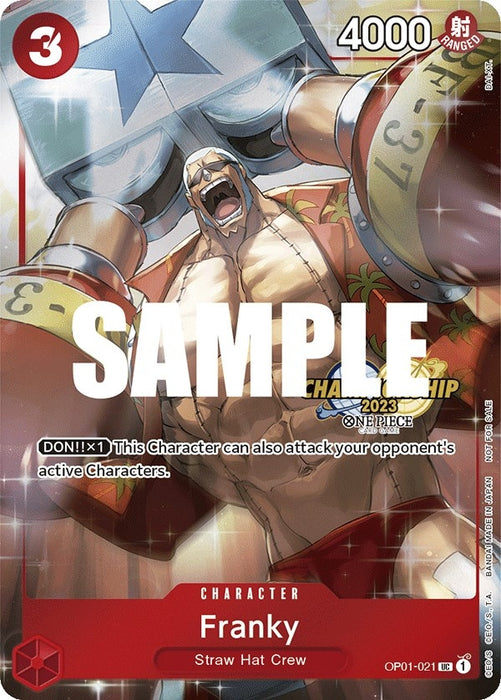 Franky (CS 2023 Celebration Pack) (OP01-021) (OP-PR)