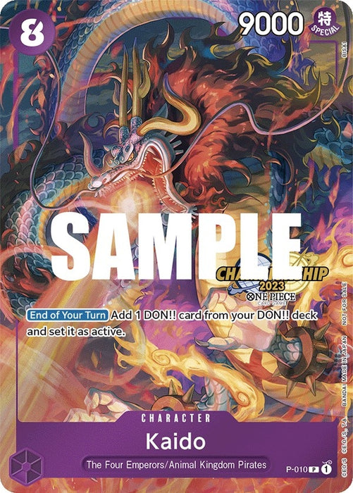 Kaido (CS 2023 Celebration Pack) (P-010) (OP-PR)