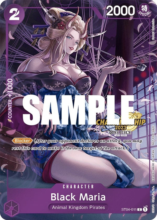 Black Maria (CS 2023 Celebration Pack) (ST04-011) (OP-PR)