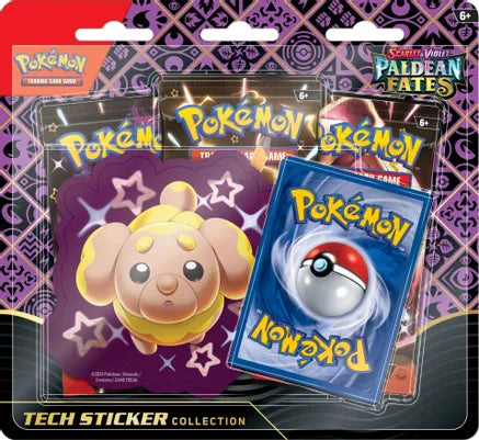 Pokémon TCG: Scarlet & Violet: Paldean Fates - Tech Sticker Collection (Fidough)