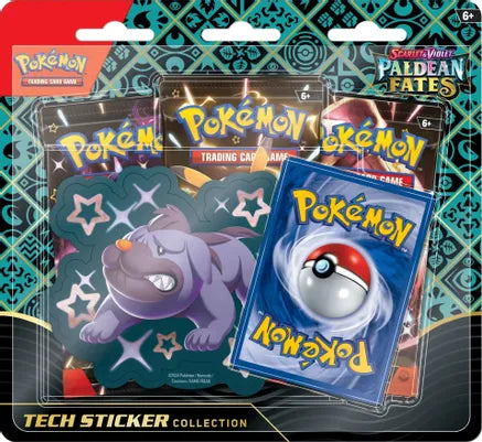 Pokémon TCG: Scarlet & Violet: Paldean Fates - Tech Sticker Collection (Maschiff)
