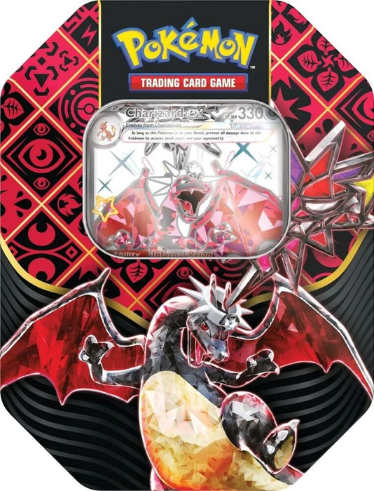 Pokémon TCG: Scarlet & Violet: Paldean Fates - Tin (Charizard ex) (International Version)