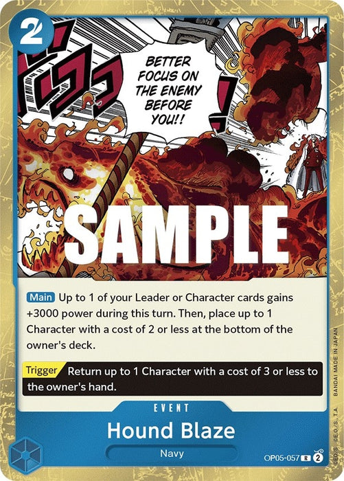 Image for Hound Blaze (OP05-057) (OP05) - One Piece Card Game