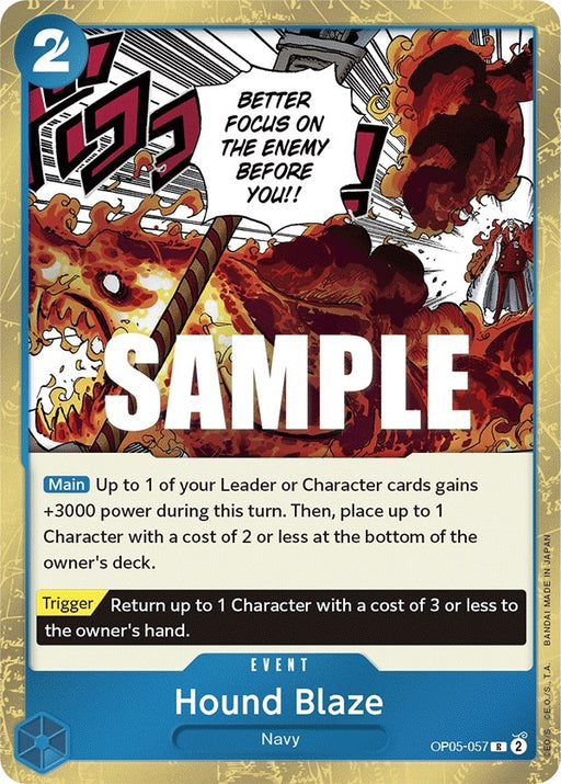 Image for Hound Blaze (OP05-057) (OP05) - One Piece Card Game