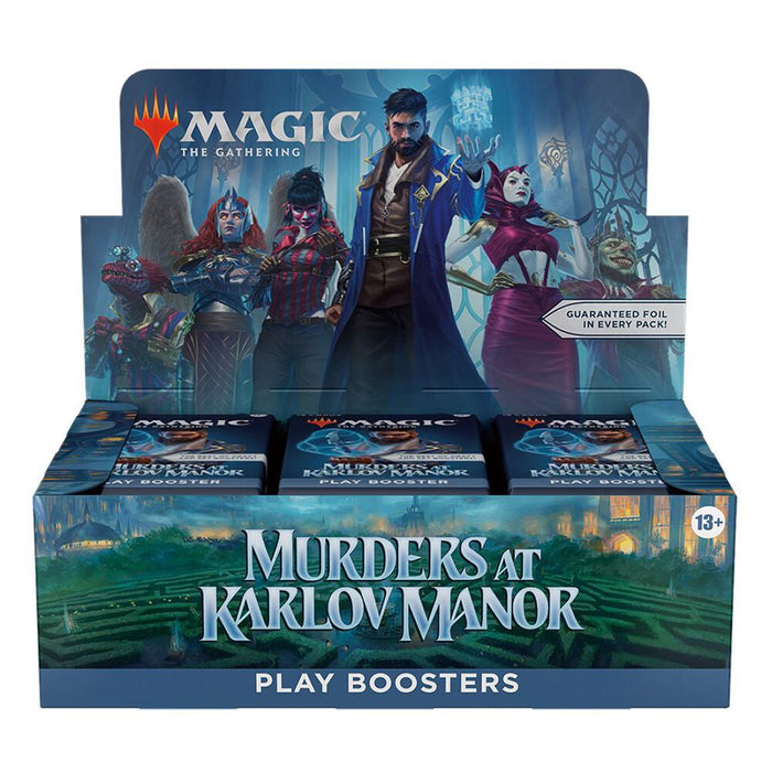 Magic: The Gathering - Murders at Karlov Manor - Play Booster Display
