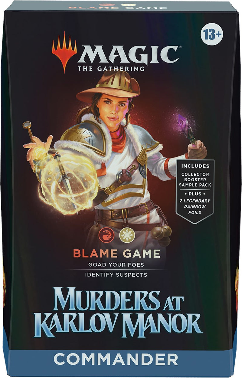 Magic: The Gathering - Murders at Karlov Manor - Commander Deck (Blame Game)